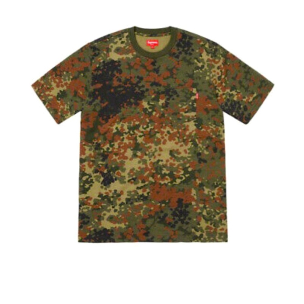 Supreme Olive German Camo Tee
